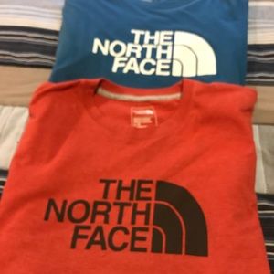 The North Face tees
